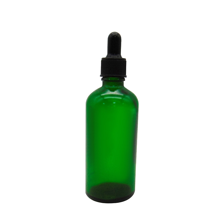 Special Design for Glass Jar With Handle - MBK 100ml Green Glass Bottle with Metal Perfum Pump factory – Menbank