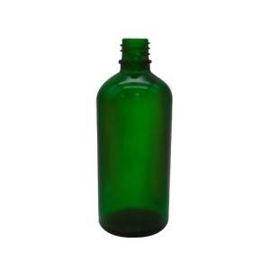 MBK 100ml Green Glass Bottle with Metal Perfum Pump factory
