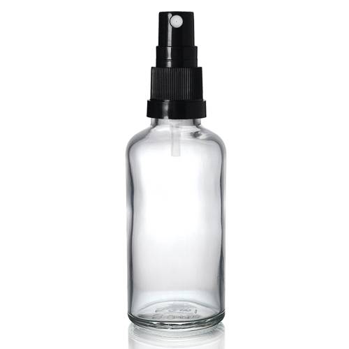 MBK 50ml Clear Glass Sprayer Bottle for Essential Oil Featured Image