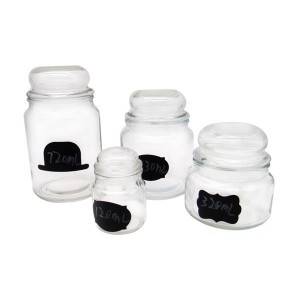 MBK Packaging 120ml Clear Glass Jar with Dome Glass Lid