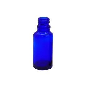 MBK 20ml Cobalt Blue Glass Bottle Outlet With Golden Alumite Cap