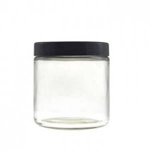 China wholesale Flip Top Glass Bottle - MBK 12OZ Wide Mouth Glass Coffee Food Jar with Plastic Lid – Menbank