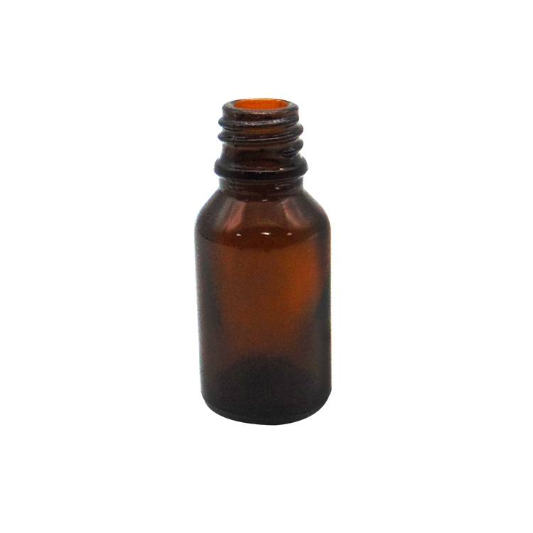 Reliable Supplier Glass Bottle With Cork - MBK 15ML Amber Glass Medicine Bottle – Menbank