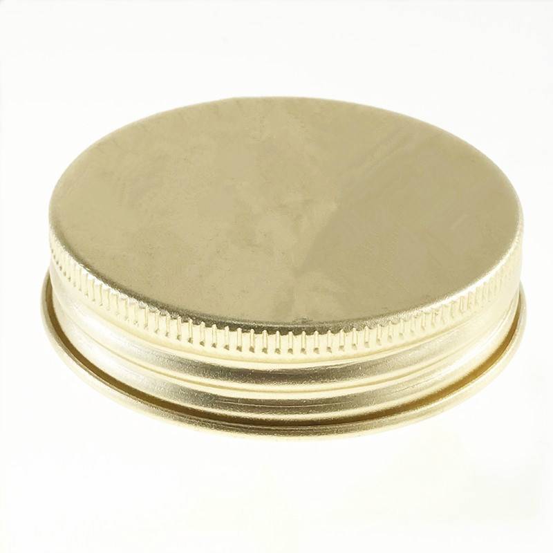 58-400 Gold Aluminum Metal Lid with PE Linner Featured Image