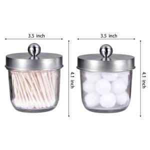 Stainless Steel Mason Lid For Qtips Cotton Swabs