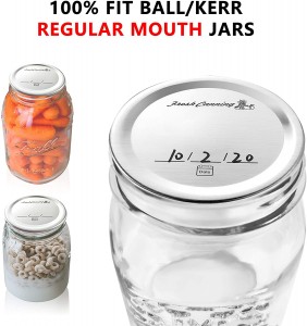 70mm Regular mouth Mason Jar Split Lid
