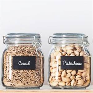 48oz Food Storage Canister Glass Jars with Clamp Airtight Lids