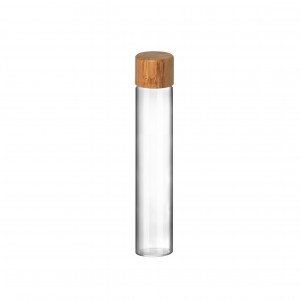 115mm Glass Test Tube with Childproof Bamboo Lid