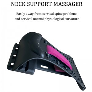 Neck Traction Device with Massage Points