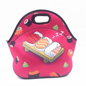 7mm Thickness Neoprene Lunch Bag with Zipper