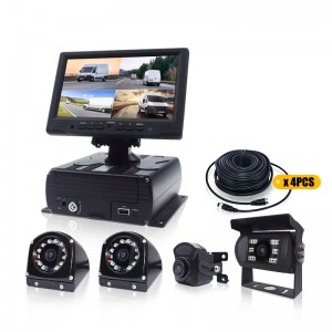 China 3D 4 Channel Motorhome Arround View Parking Camera Manufacturer and  Supplier