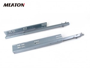 Wholesale China Slim Soft Close Drawer Slides Manufacturers Suppliers –  Half Extension Undermount Soft Close Drawer Slides  – Meaton