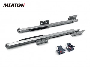 Cheap Discount Drawer Slide Lengths Manufacturers Suppliers –  Cheap Push Open Soft Close Drawer Slides With Handle   – Meaton
