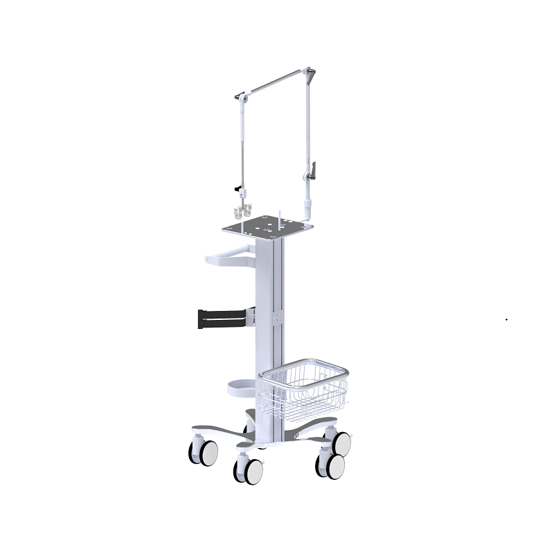 Well-designed Steel Carts With Wheels - Customized medatro ventilator trolley circuit arm installed  – MediFocus