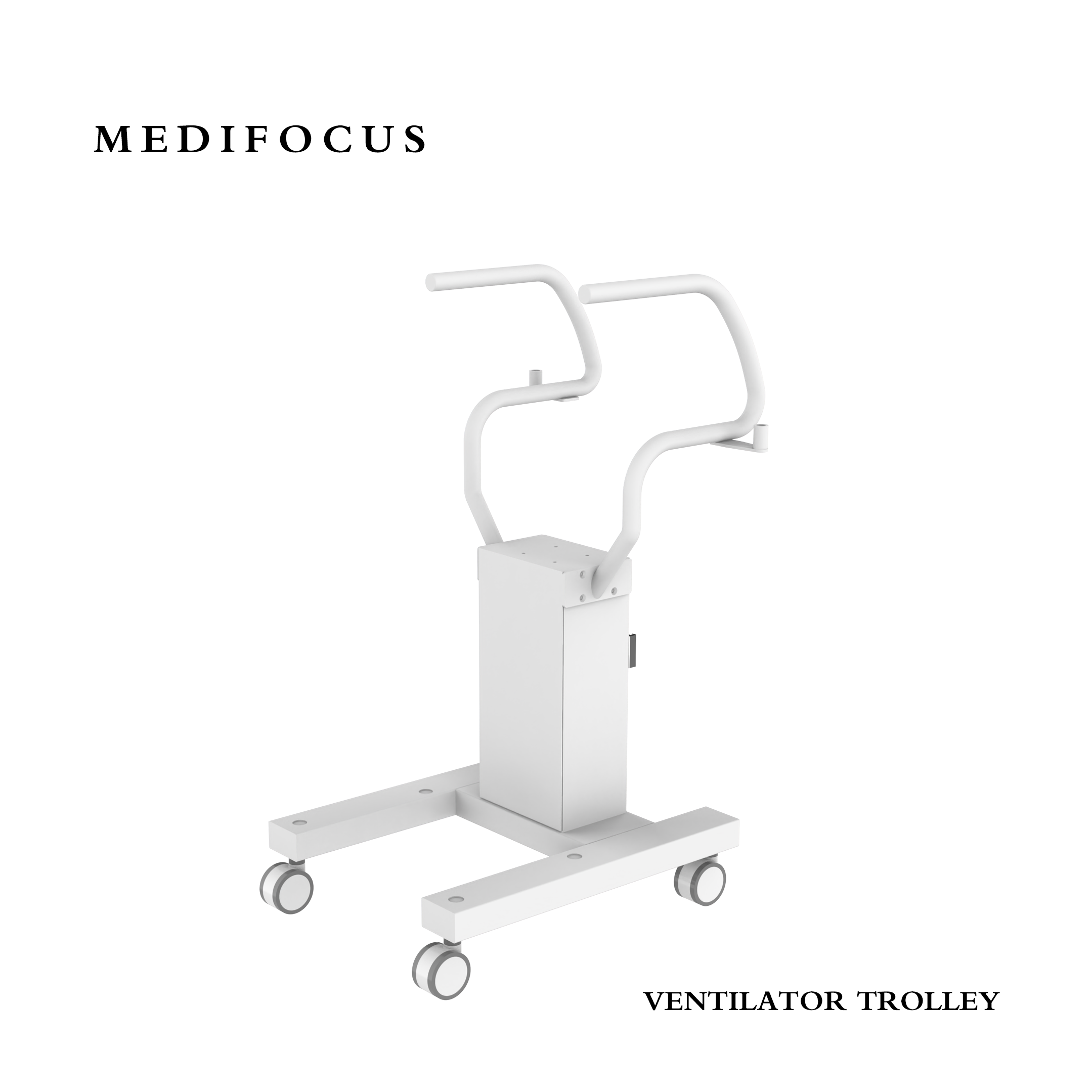 Ventilator trolley F02 for eVent 5i medical cart trolley new design OEM acceptable
