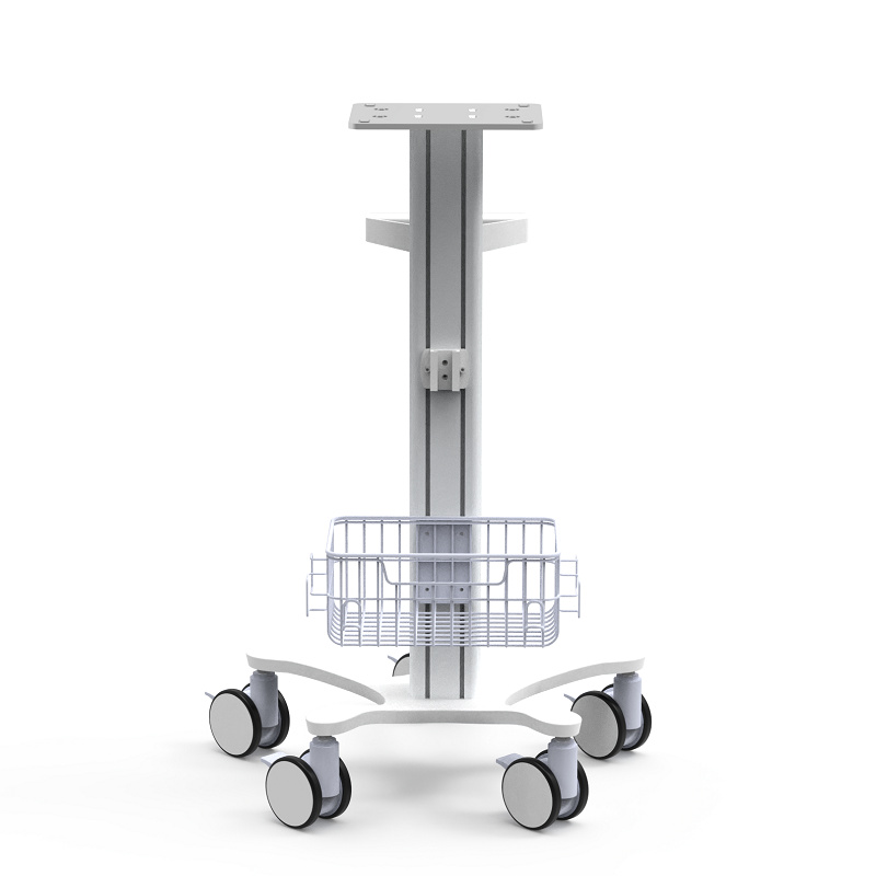 Modular medical monitor stand for clinic emergency room