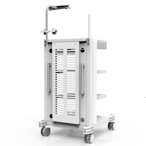 Professional endoscope cart aluminium alloy trolley