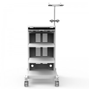 Discountable price Mobile Metal Carts - Professional endoscope cart aluminium alloy trolley  – MediFocus