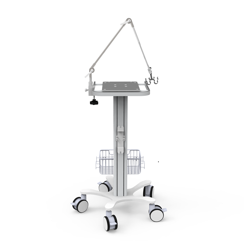 Low price for Rolling Adjustable Desk Cart - High flow ventilator trolley mobile medic trolley  – MediFocus