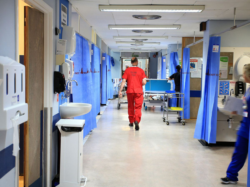 ‘Trolley waits’ in England’s A&E departments hit record high