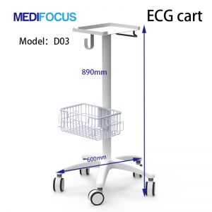 Patient monitor trolley D03 new design medcial cart OEM acceptable