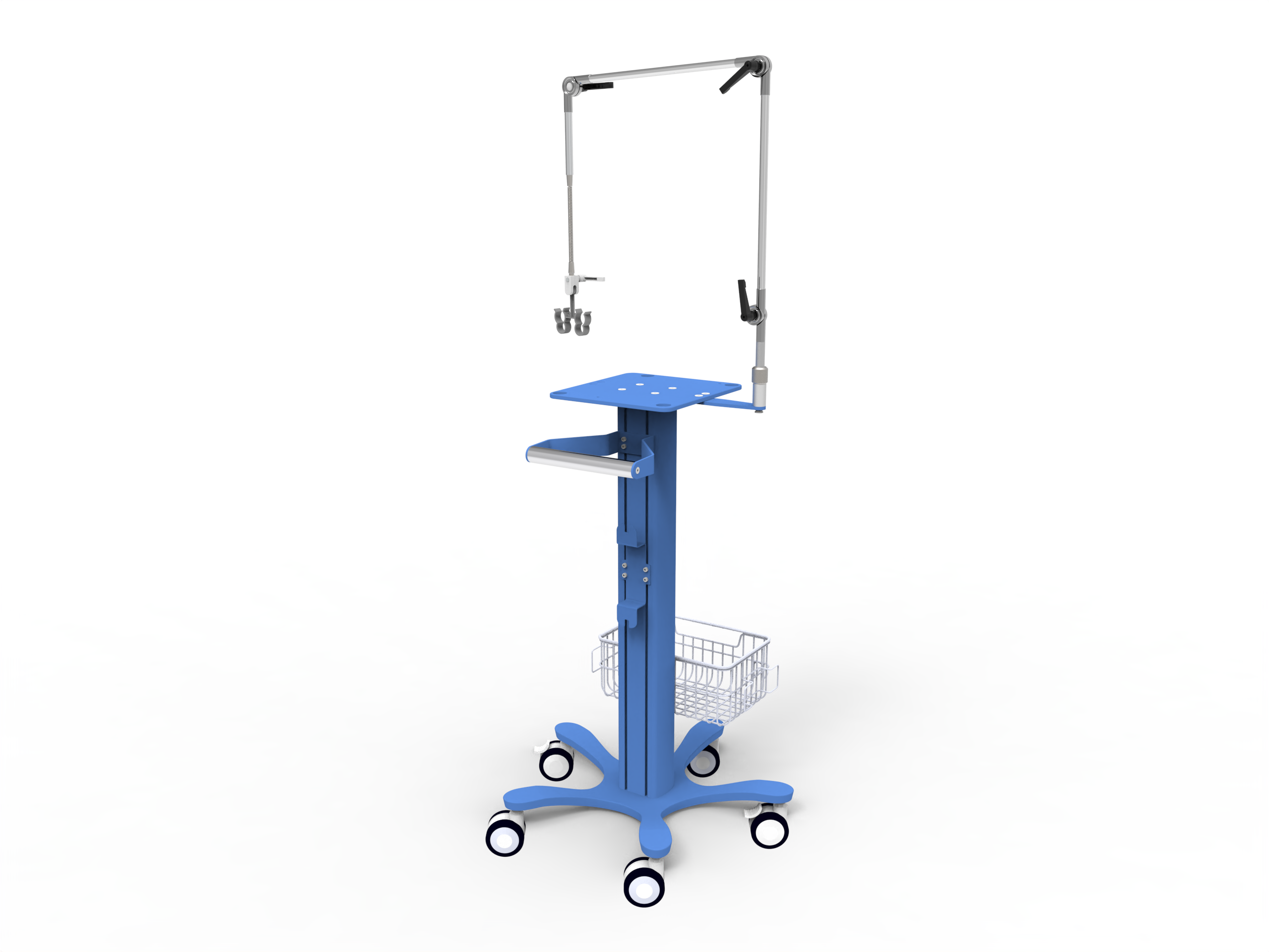 Ventilator Trolley B07 carefusion-vela ventilator medical cart factory outlet OEM acceptable