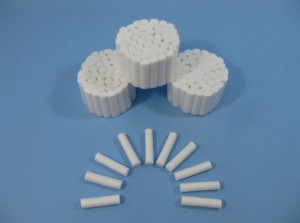 Dental Cotton Rolls #2 Medium 3/8″x1.5″ Non-Sterile 100% Natural Cotton High Absorbent Cotton