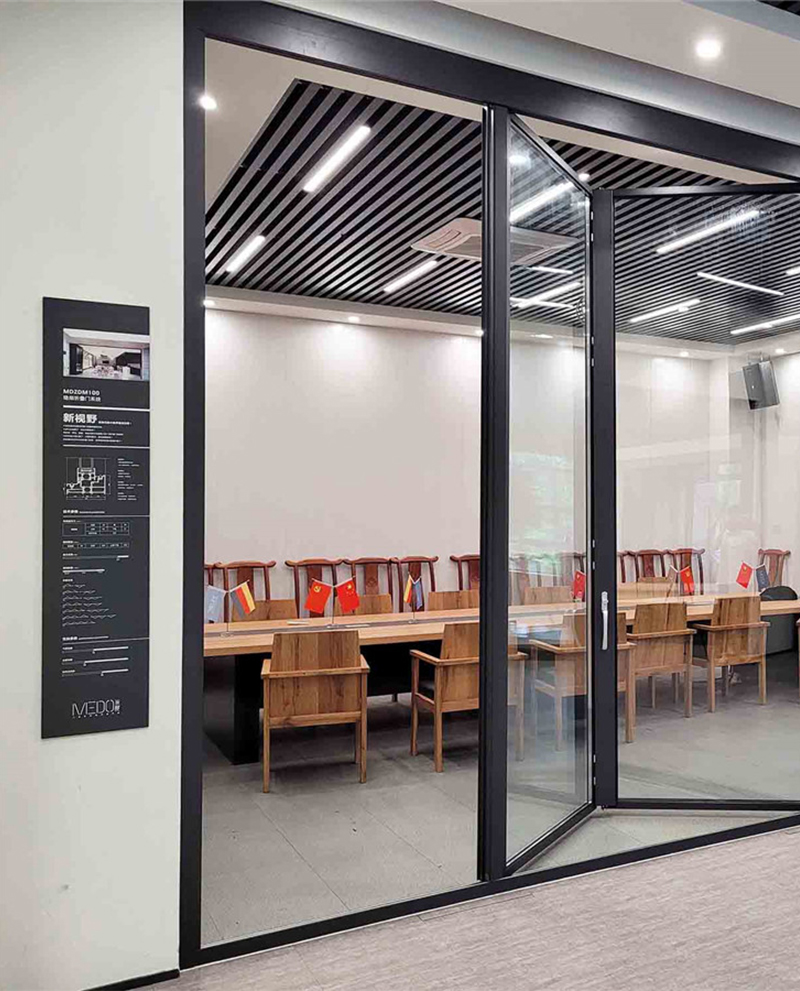 MD100 Slimline Folding Door: Welcome to a World of Elegance and Functionality: Slimline Folding Doors by MEDO