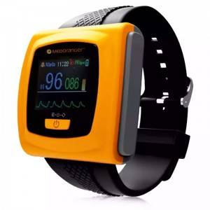OEM Customized Child Pulse Oximeter - CE Bluetooth Wrist-worn CMS50F Pulse Oximeter with Software and Download Cable – MEDORANGER