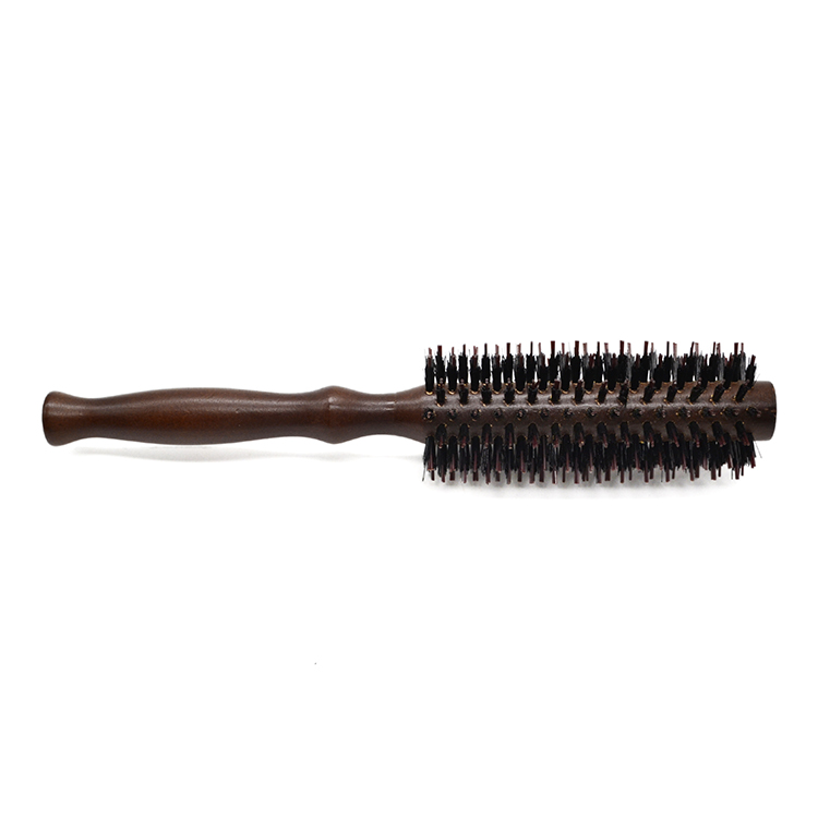 Round Boar Bristle Hair Brush for Blow Drying, Styling, Curling, Blowouts, Beach Waves, Adding Volume and Lift to Medium Hair Lengths.    Great For All Hair