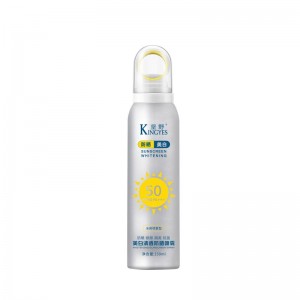 Provedores principais de crema protectora solar impermeable OEM Spray blanqueador físico Protector solar facial SPF 50