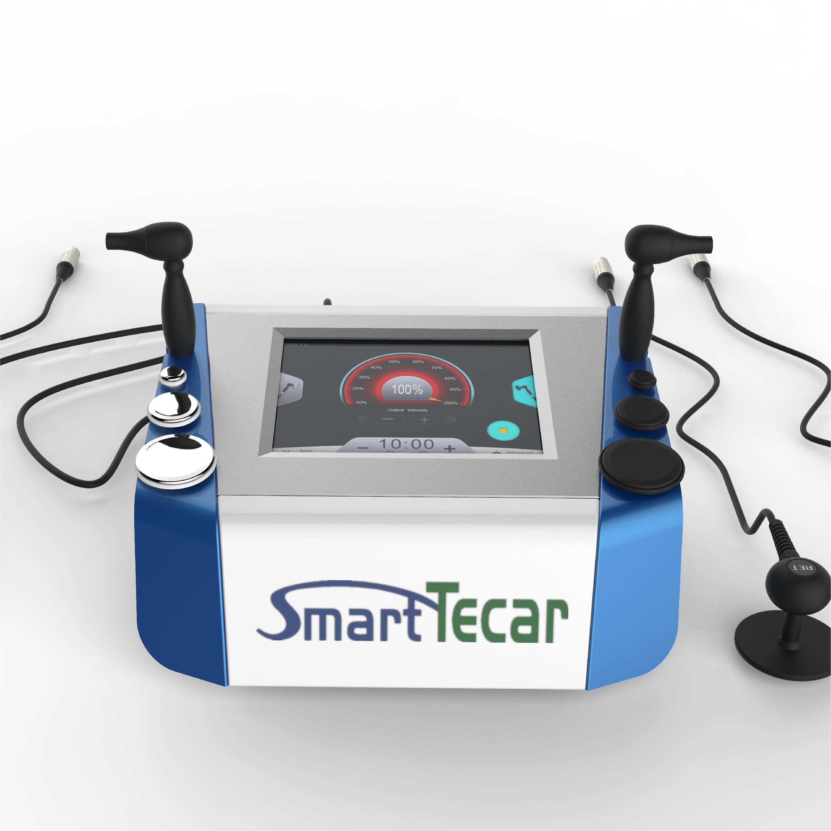 Smart Tecar Therapy Device Pain Relief Radiofrequency RF Diathermy CET RET Physiotherapy Machine