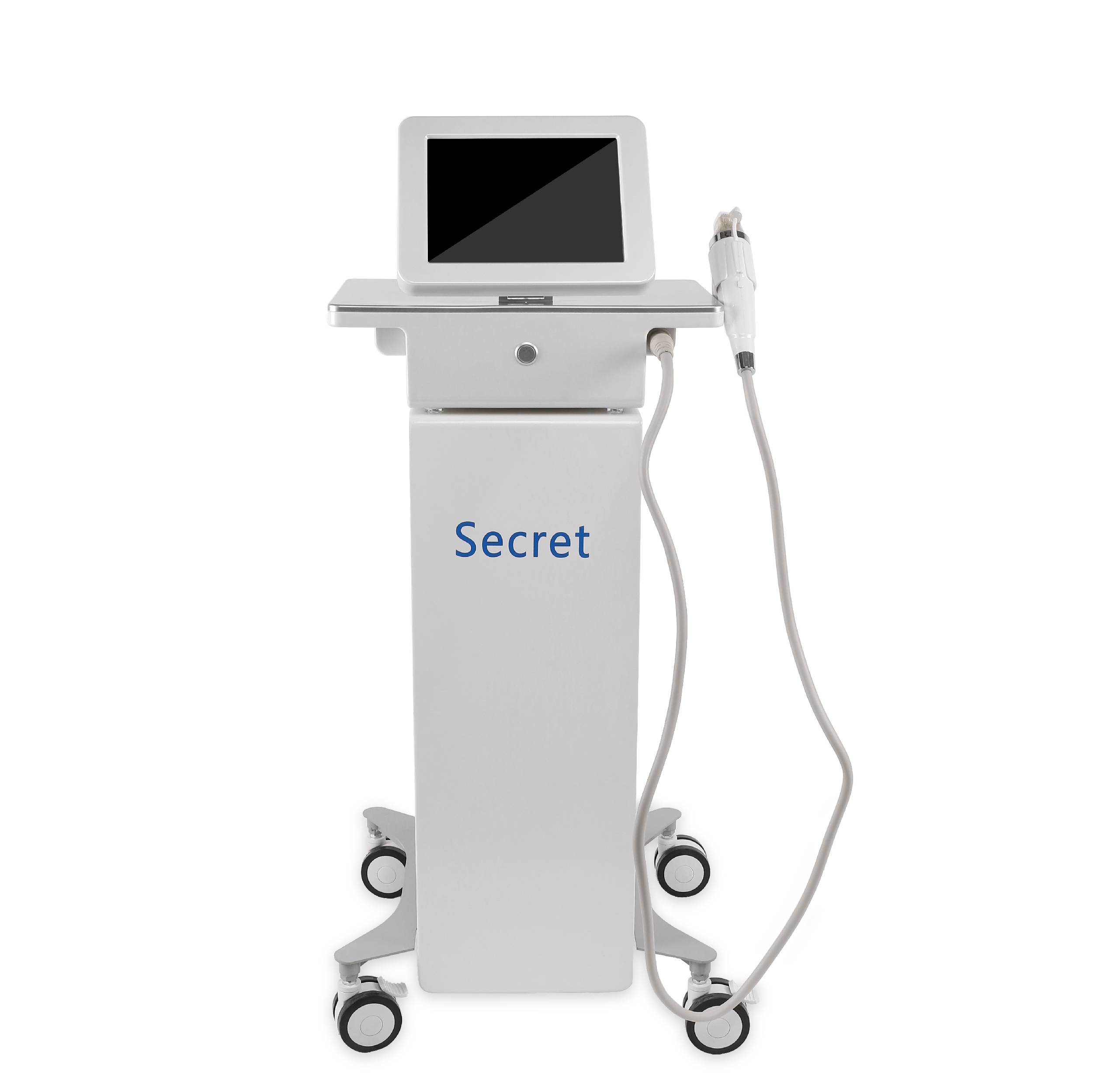 Gold Micro Needle Face Lifting Machine With Radio Frequency Microcrystal RF Fractional