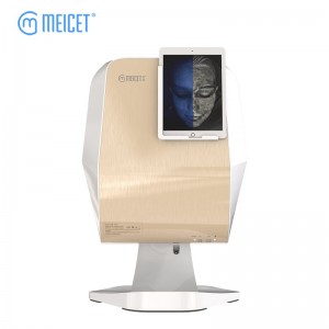 Meicet 3D Smart Facial Skin Diagnostic Analysis Magic Mirror Skin Tester Analyzer Beauty Equipment Analysi Machine For Skin Care