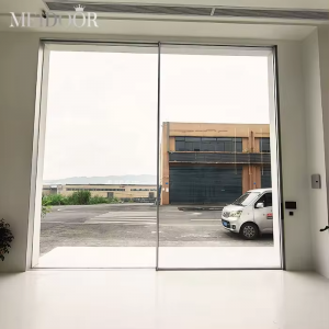 Exterior Conceal Patio Large Frameless Panorama Glass Aluminum Panoramic Doors Slim Frame Sliding Door Terrace