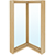 Corner windows and doors
