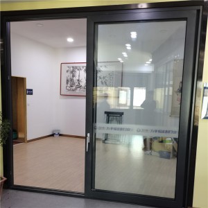 Thermal Break Profile Aluminum Frame Custom Dimensions Glass Slide and Lift Door