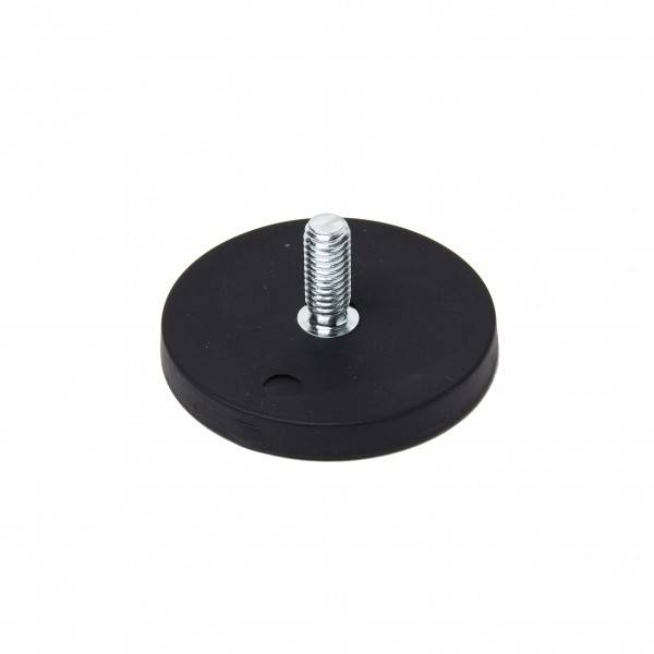 Factory Cheap Hot Magnetic Hook - Rubber Pot Magnet with External Thread – Meiko