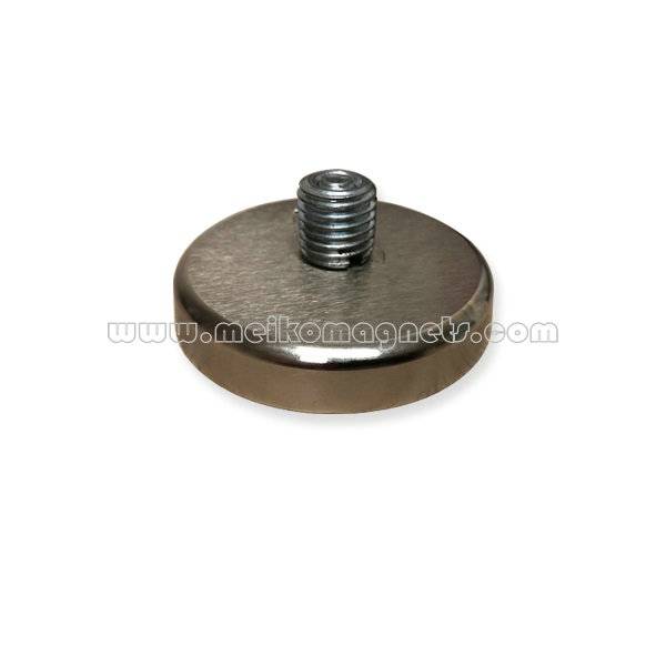 New Delivery for Precast Socket - Magnetic Plate Holder With Changeable Thread-Pin for Fixing Socket Magnet D65x10mm  – Meiko