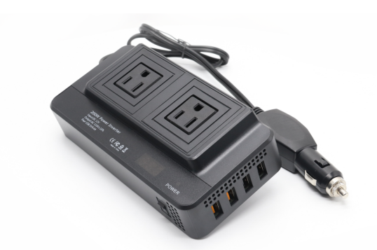 Key features and functions of a car inverter