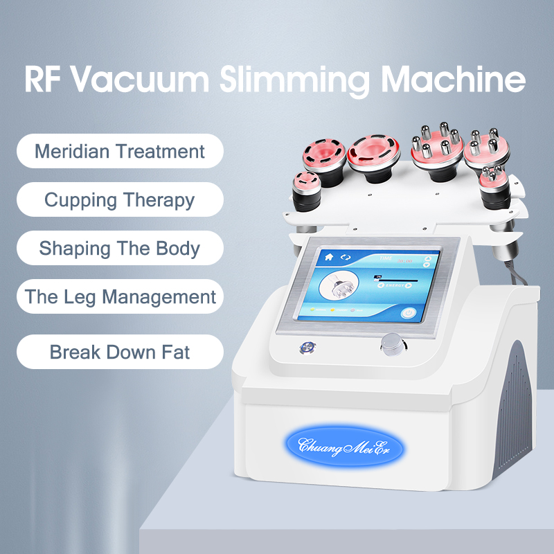 Discountable price Jiggle Machine Weight Loss - Portable RF Vacuum Slimming Machine  – Meiqi