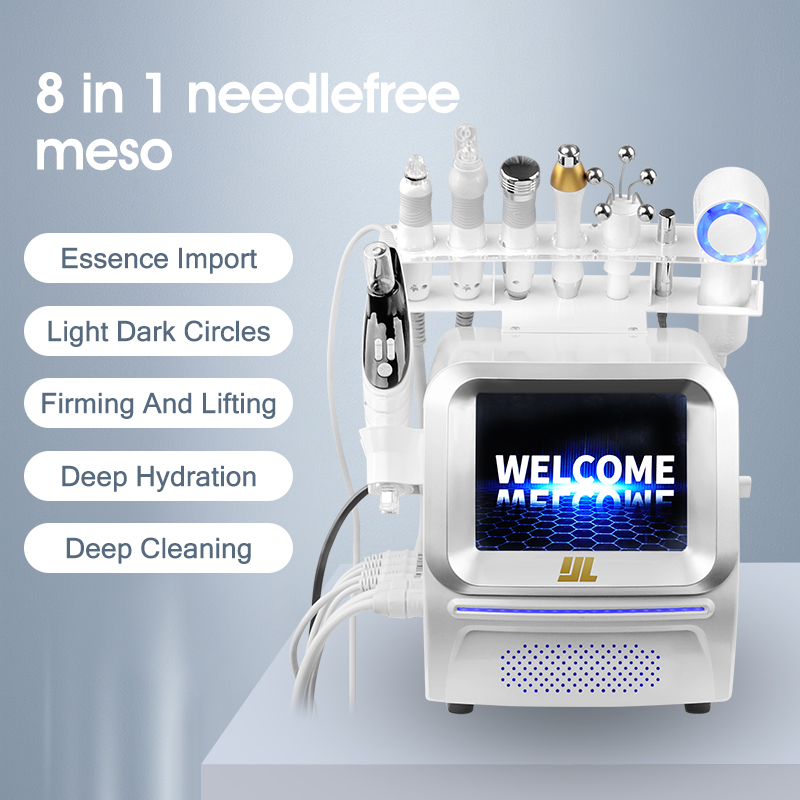 Factory supplied Unipolar Radio Frequency Body Shaping Machine - 8 in 1 needlefree meso – Meiqi