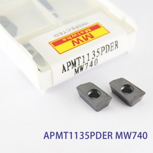 China Wholesale APMT1135 Inserts Factory - For Stainless Steel & Titanium Alloy – MeiWha