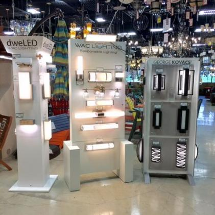 How should we choose the LED display rack with enhance convenience, attractiveness and presentation