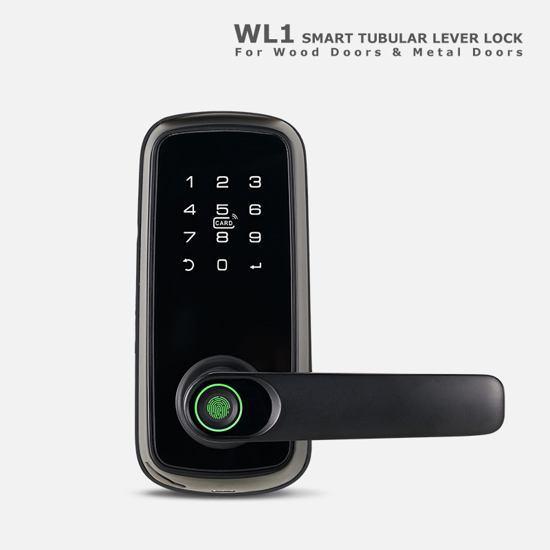 Wl1 Smart Tubular Lever Lock For Wood Doors & Some Of Metal Doors
