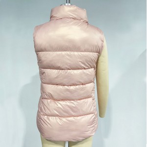 WOMEN’S CASUAL WOVEN QUILTED COTTON VEST