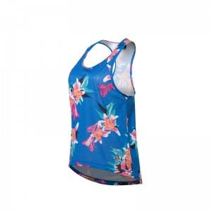 Factory directly supply Mesh Yoga Pants - Women’s Sports Training Mesh Print Vest – Mentionborn