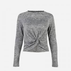 Women’s Sports Long Sleeve Twisted t-Shirt Top