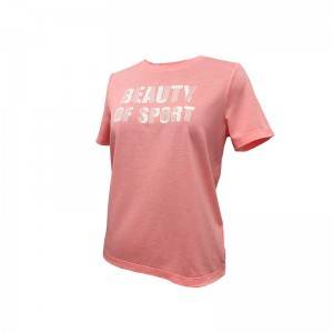 Good Quality Womens Sports Yoga Pants -  Women’s Sports Short Sleeve Printed t-Shirt – Mentionborn