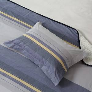 PriceList for Tencel Pillowcase Combination - Cotton Striped Pillow With Bamboo Fiber Filling – Mentionborn